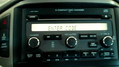 enter volkswagen  radio code