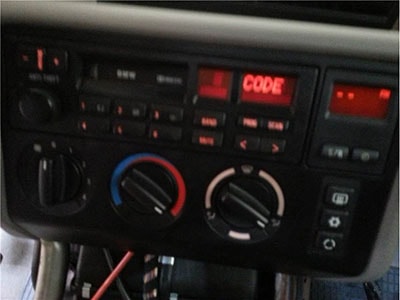 enter mercedes  radio code
