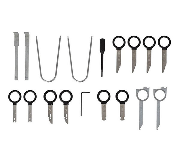 becker radio removal keys