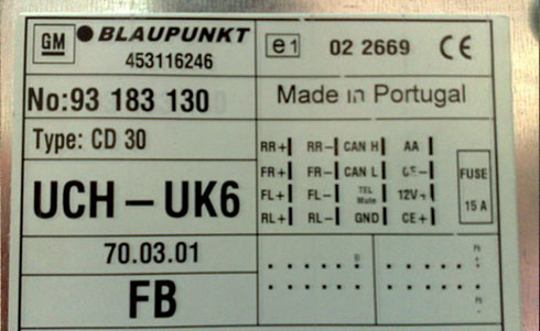 holden serial number